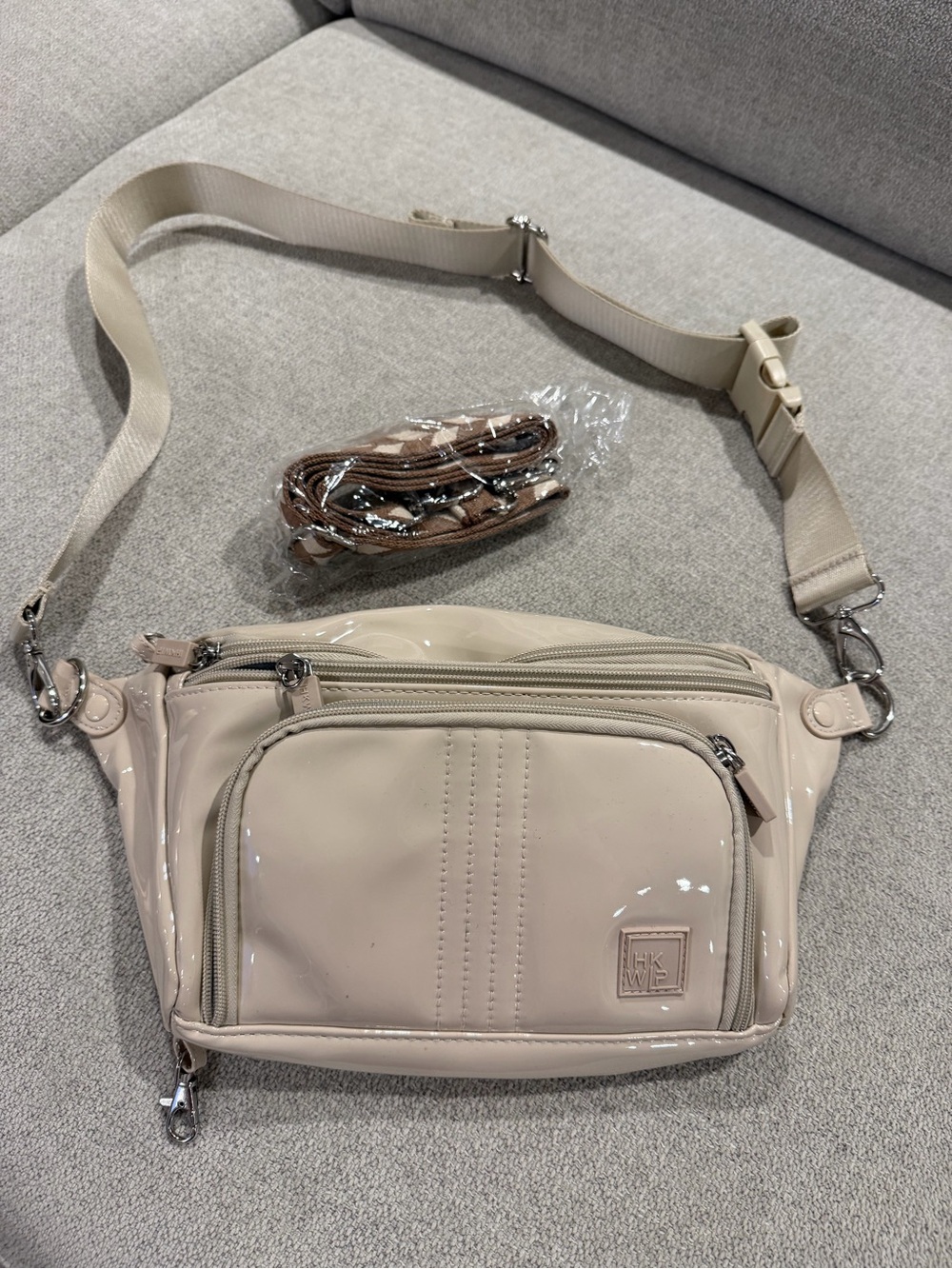 NWOT!! IHKWIP Carry Your Confidence Anti-Theft Sling Crossbody with Two Straps